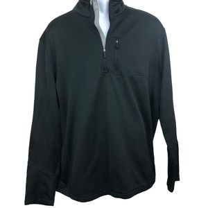 B H Bass Mens Black XL Pullover